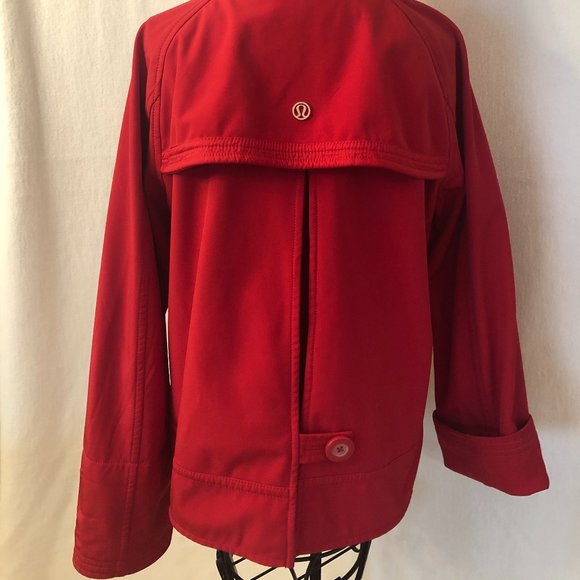 Fabous Lululemon Red Contemporary Jacket: Size M/L - Picture 10 of 15